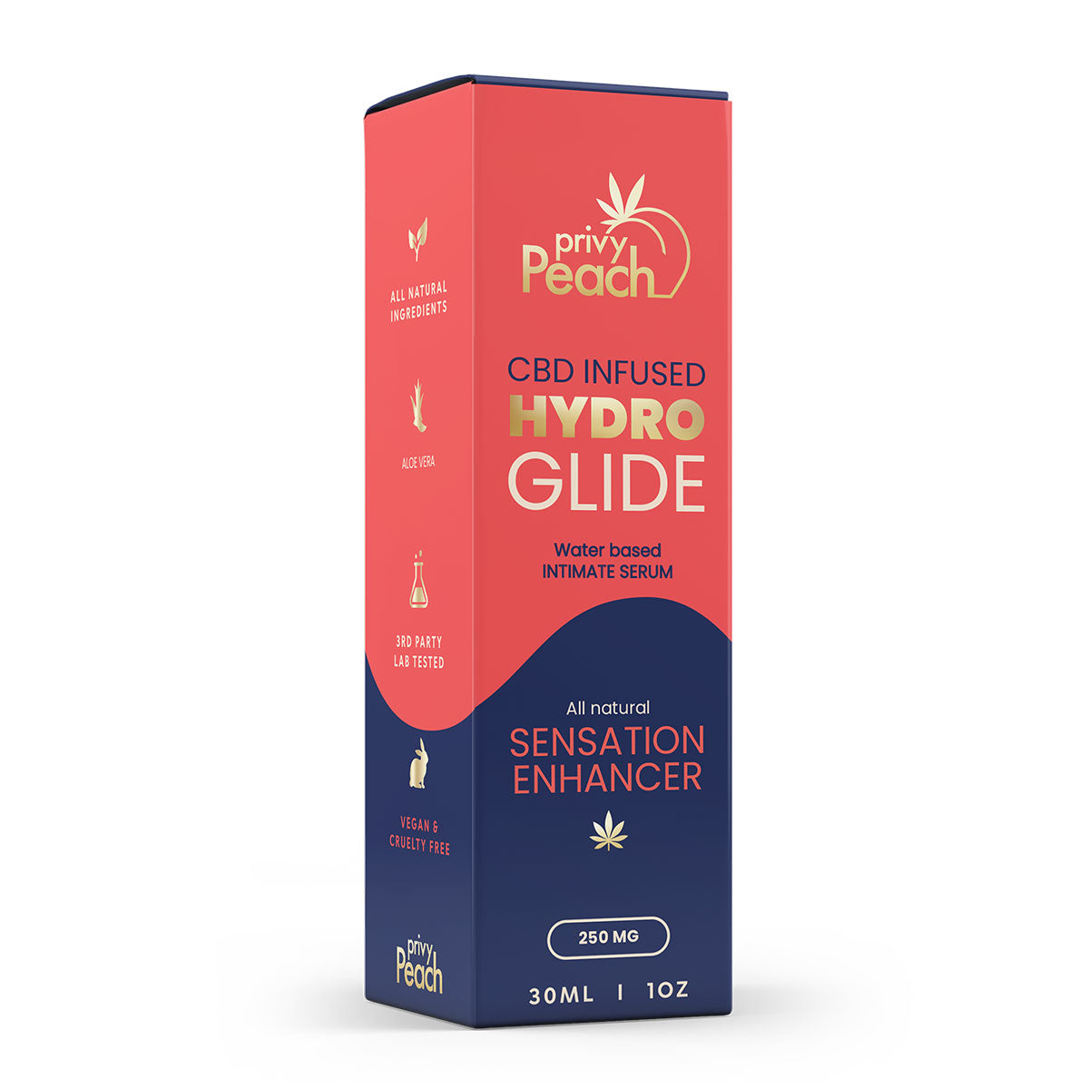 Privy Peach Hydro Glide Sensation CBD Intimate Serum 30ml-1