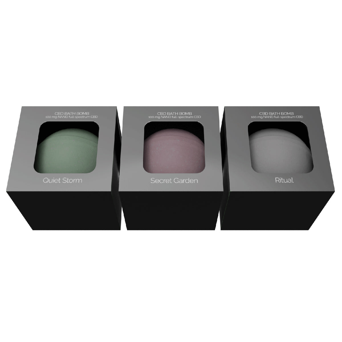 NEO Sensual CBD Bath Bomb - Quiet Storm-1