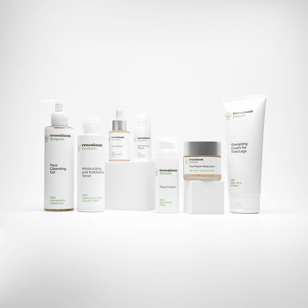 Facial Serum CBD Zenboost InnovaGoods 30 ml-2