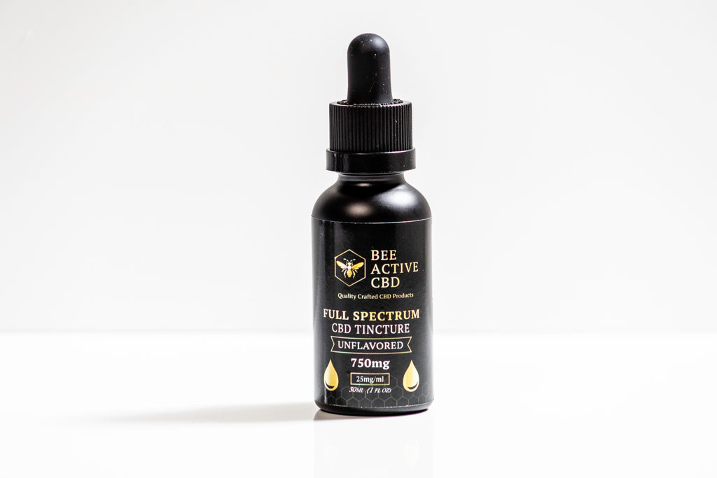 Bee Active CBD Full-Spectrum Tincture Unflavored-1