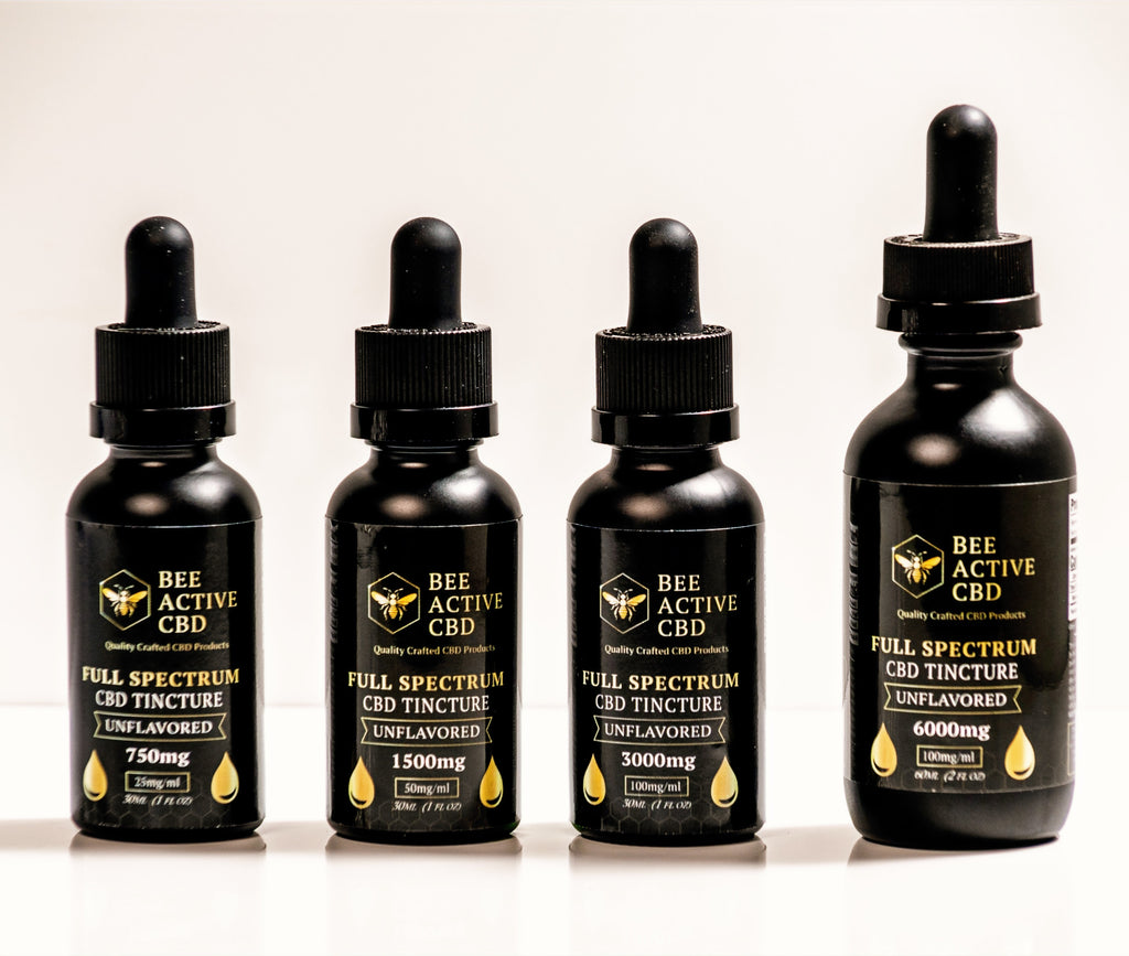 Bee Active CBD Full-Spectrum Tincture Unflavored-0