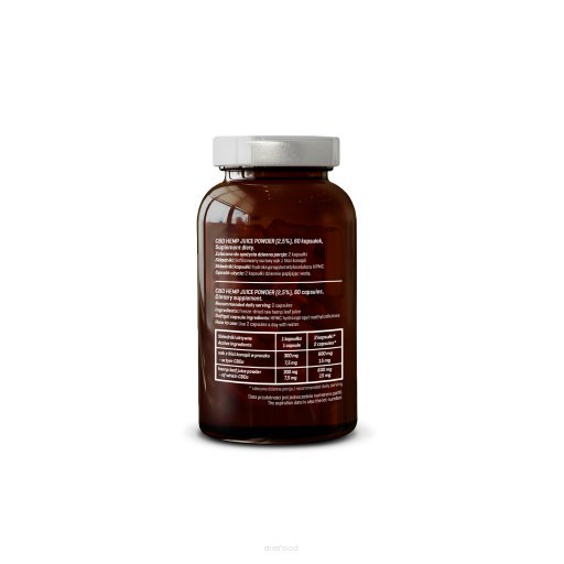CBD Hemp Juice 2,5% - Capsules 60 pcs.-2