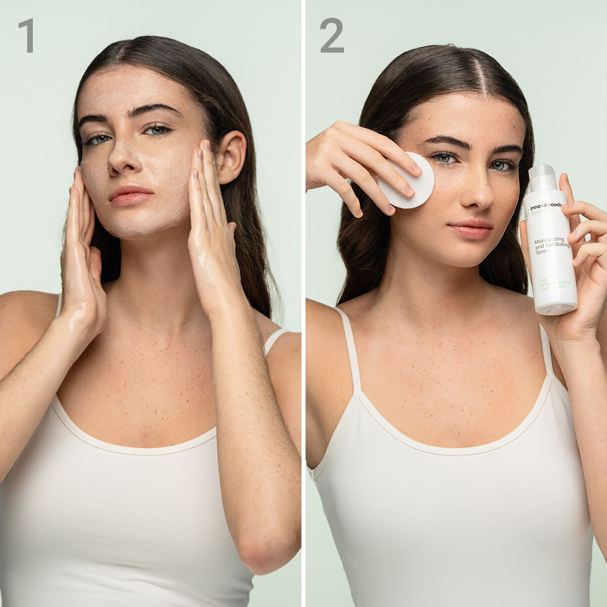 Face Cleansing Duo Pack CBD InnovaGoods-2