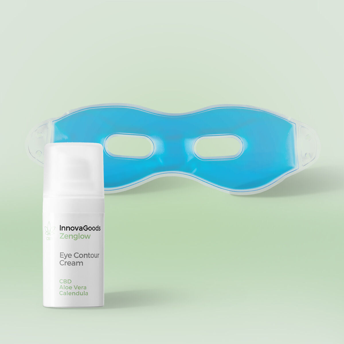 Relaxing Eye Contour Treatment Pack CBD InnovaGoods-0